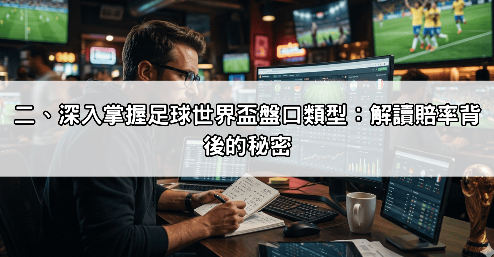 二、深入掌握足球世界盃盤口類型：解讀賠率背後的秘密